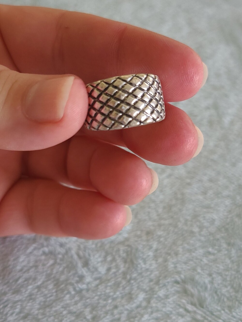 Silver Snake-Shaped Reptile Ring Accessory - Picture 8 of 11